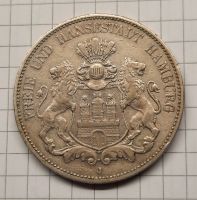 5 Mark Freie und Hansestadt Hamburg 1901 Silbermünze 900er Rheinland-Pfalz - Urmitz Vorschau