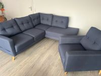 Stoff Sofa Blau Baden-Württemberg - Winnenden Vorschau