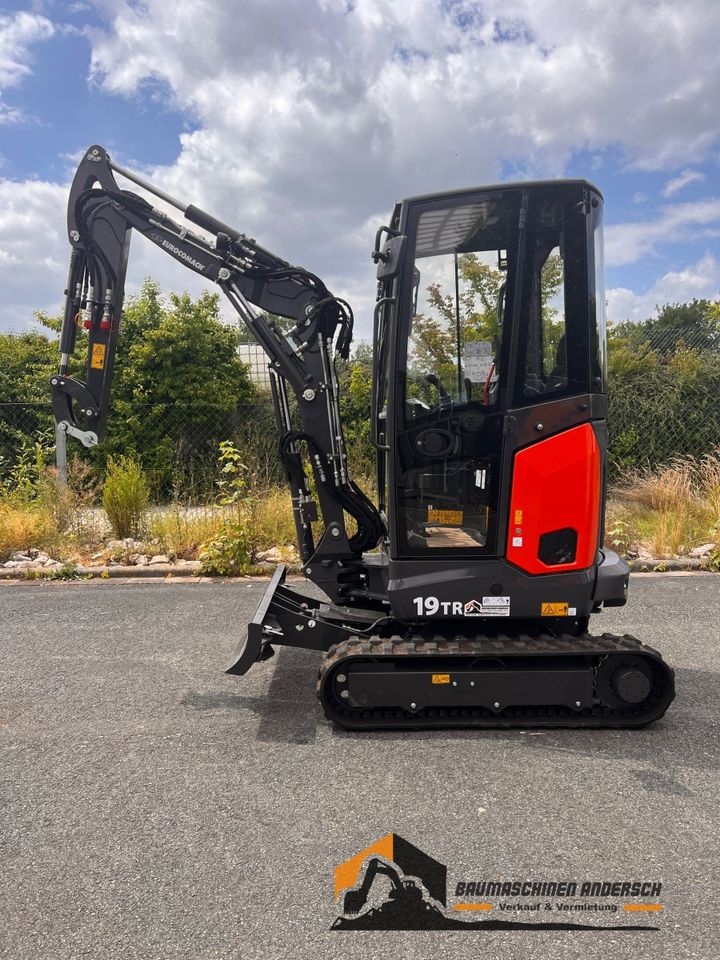 Minibagger Eurocomach 19 TR | Verstellausleger | inkl. Powertilt und Löffelpacket | Minibagger 1,9T | YANMAR Stage 5 | sofort verfügbar in Zwickau