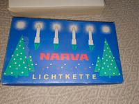 DDR narva lichterkette 10er Weihnachtsbaumbeleuchtung Sachsen - Werdau Vorschau