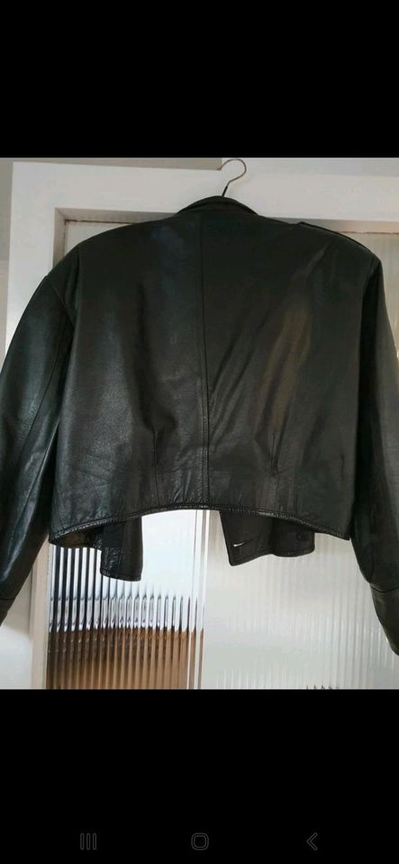 Lederjacke Vintage Echtleder in Bredenbek (bei Rendsburg)