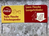 Coca-Cola Blechschild Emailleschild Getränke Automat Werbung Loft Duisburg - Homberg/Ruhrort/Baerl Vorschau