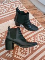 Steve Madden Chelsea Boots Ankle Boots / Leder / Schwarz / Gr 40 Bergedorf - Hamburg Lohbrügge Vorschau