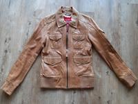 edc Echtlederjacke Gr. S, hellbraun/cognac, neuwertig Bayern - Hindelang Vorschau