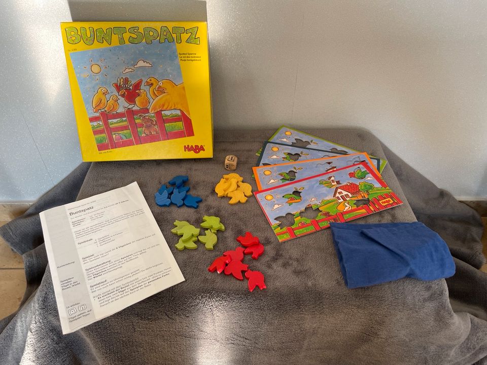 HABA Spiele Buntspatz 4389 & Verkehrsspiel 4552  auch Einzeln in Olsberg