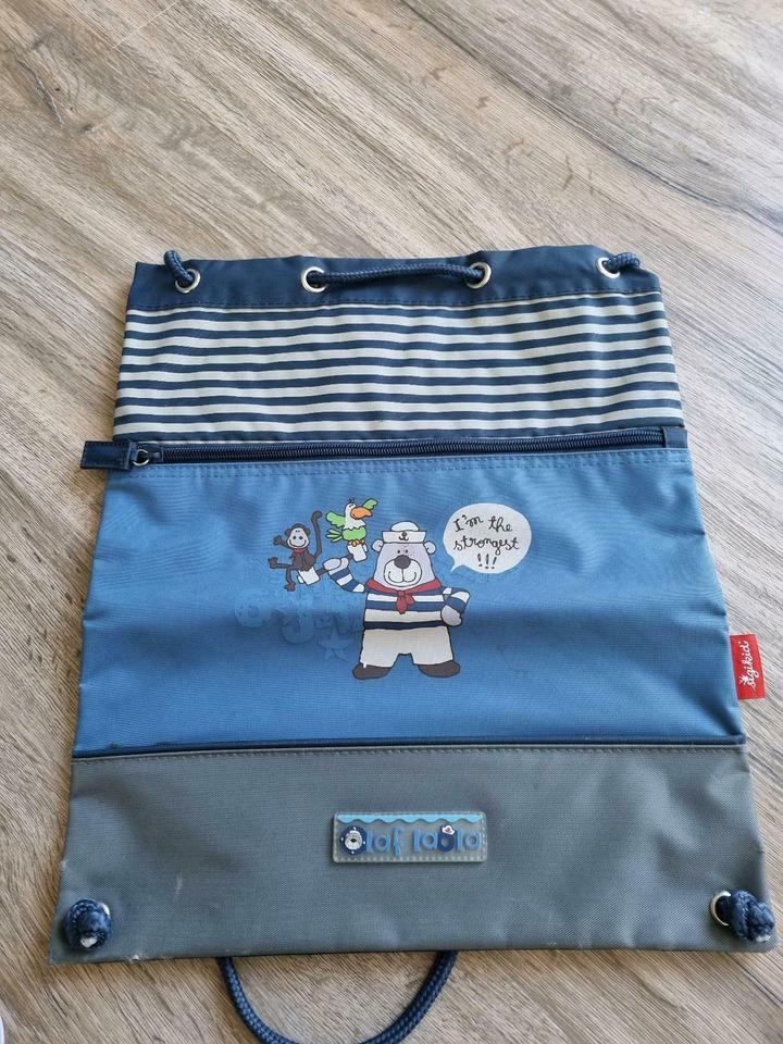 ♥️ Koffer Trolley Sigikid Olaf Laola Turnbeutel Frühstücksbrett in Gundersheim