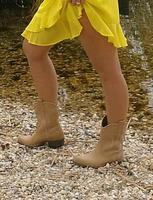 ☆•° Westernstiefel Graceland, Gr.36, beige °•☆ Sachsen - Delitzsch Vorschau