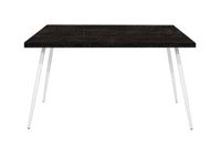 Bistrotisch Elberta 80x50x75 weiß matt/flamed wood black 14612 Nordrhein-Westfalen - Herford Vorschau