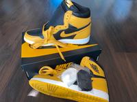 Nike Jordan high Schuhe Retro Pollen gelb 9,5 Bayern - Niedernberg Vorschau