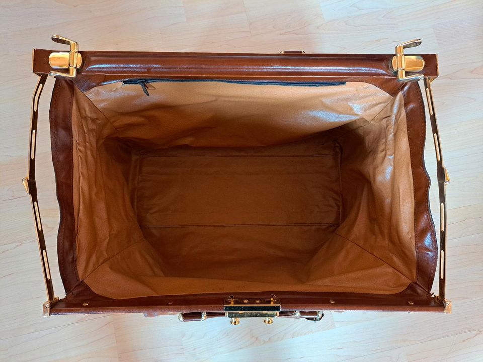 Große Arzttasche, Reisetasche, Ledertasche | Leder in Schnaittach