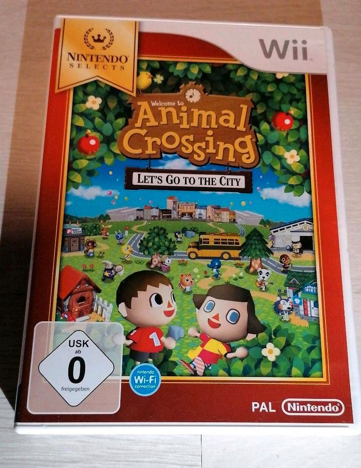 Animal Crossing Let's Go to the City Nintendo Wii in Zerre