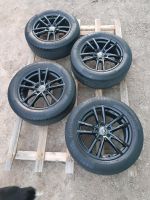 4 Alufelgen mit Continetal 225/55 R17W 7,5J x 17H2 5-6mm SOMMER Thüringen - Jena Vorschau