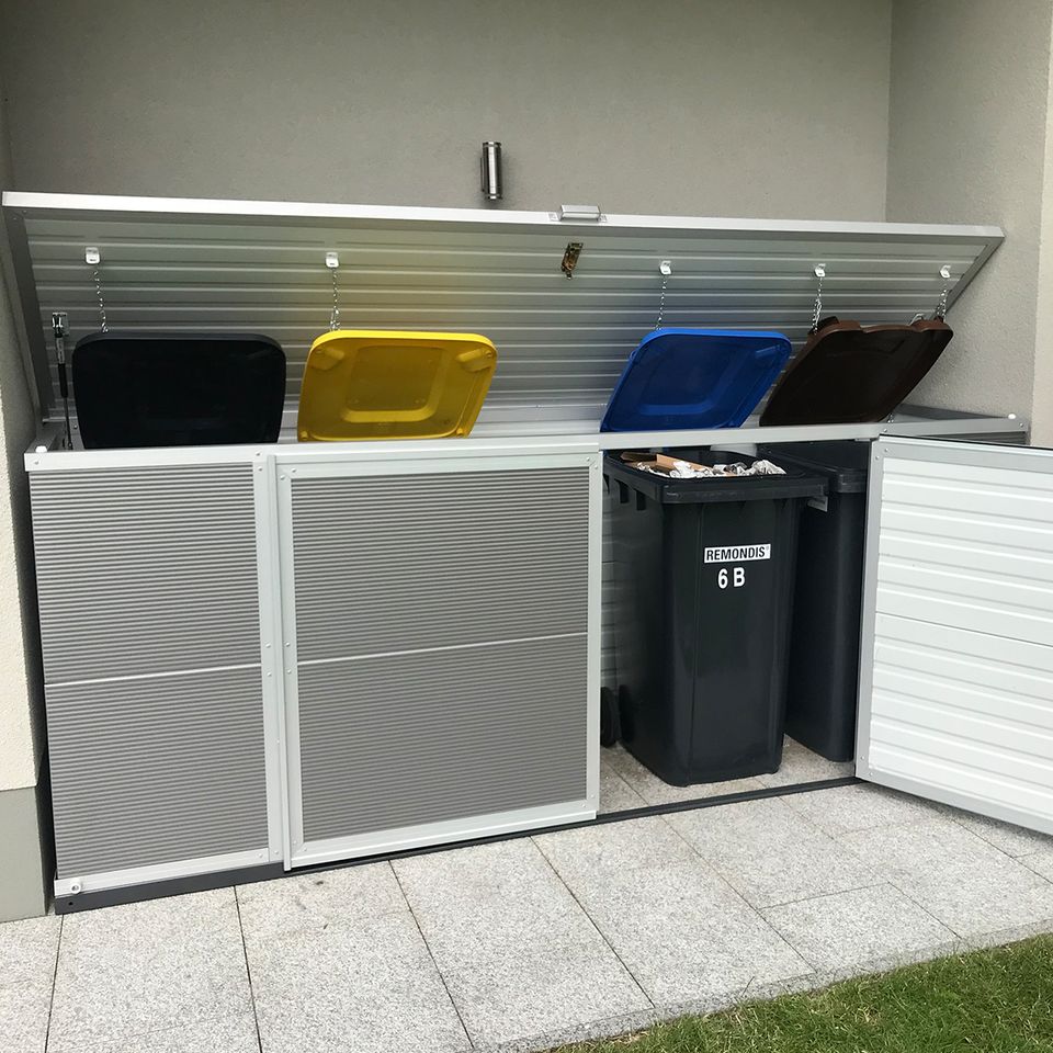 Mülltonnenboxen - praktische und ästhetische Lösung für die Aufbewahrung von Mülltonnen in Leipzig