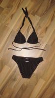 Brauner Neckholder Nadelstreifen Bikini Gr 34 - NEU - Nordrhein-Westfalen - Dormagen Vorschau