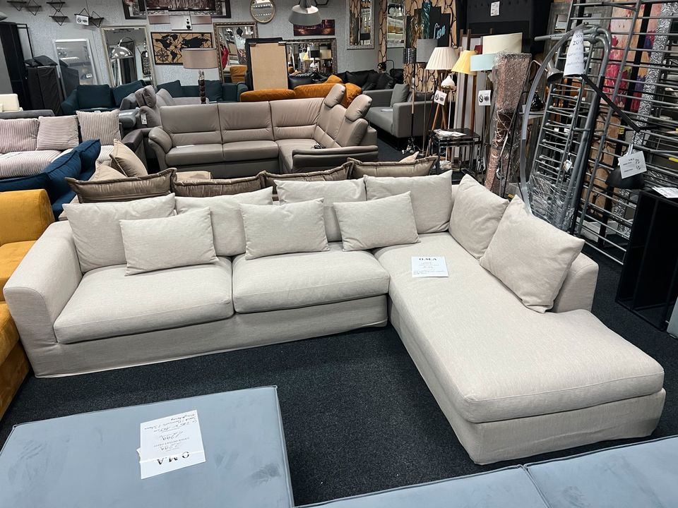 Ecksofa Sofa Couch Polstergarnitur Wohn Möbel UVP 1269€ in Alsfeld