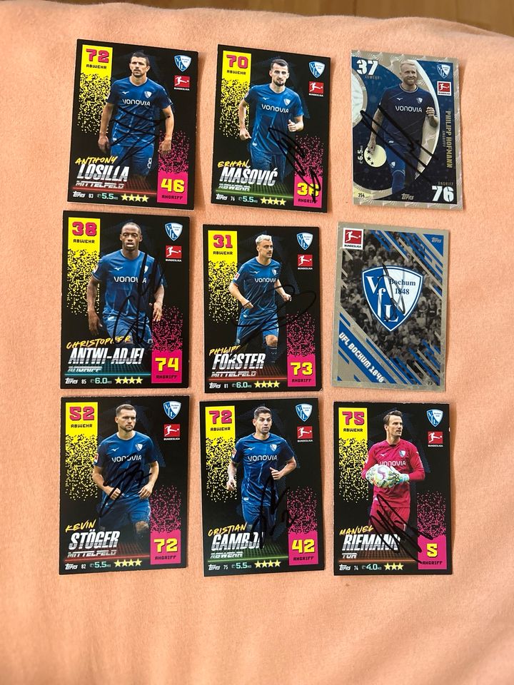 Bochum Match Attax Karten 23/24 in Groß Twülpstedt