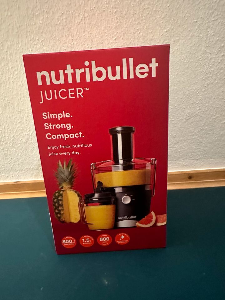 NutriBullet Juicer NEU in Düsseldorf