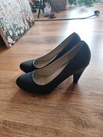 Pumps, schwarz, Größe 40, Jumex, Echtleder Innensohle, 5cm Absatz Bayern - Hepberg Vorschau