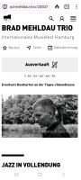 Elbphilharmonie 2x Tickets für BRAD MEHLDAU TRIO Hamburg-Nord - Hamburg Winterhude Vorschau