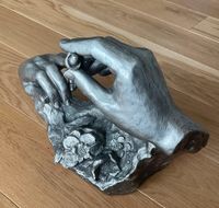 David Fisher Ehering Hände, Hochzeit, Geschenk, Skulptur Nordrhein-Westfalen - Langenfeld Vorschau