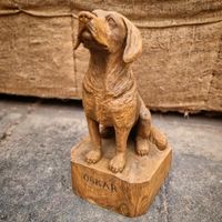 Hunde/ Skulpturen/ Holzskulpturen/ Kettensägenkunst/ Gartendekora Sachsen - Sohland Vorschau