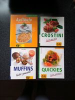 4 GU Kochbücher Aufläufe, Crostini, Quickies, Muffins Niedersachsen - Burgdorf Vorschau