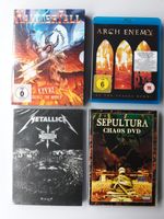 Metal DVD/ Bluray selten/rar  Metallica, Sepultura, Arch Enemy... Sachsen - Geithain Vorschau