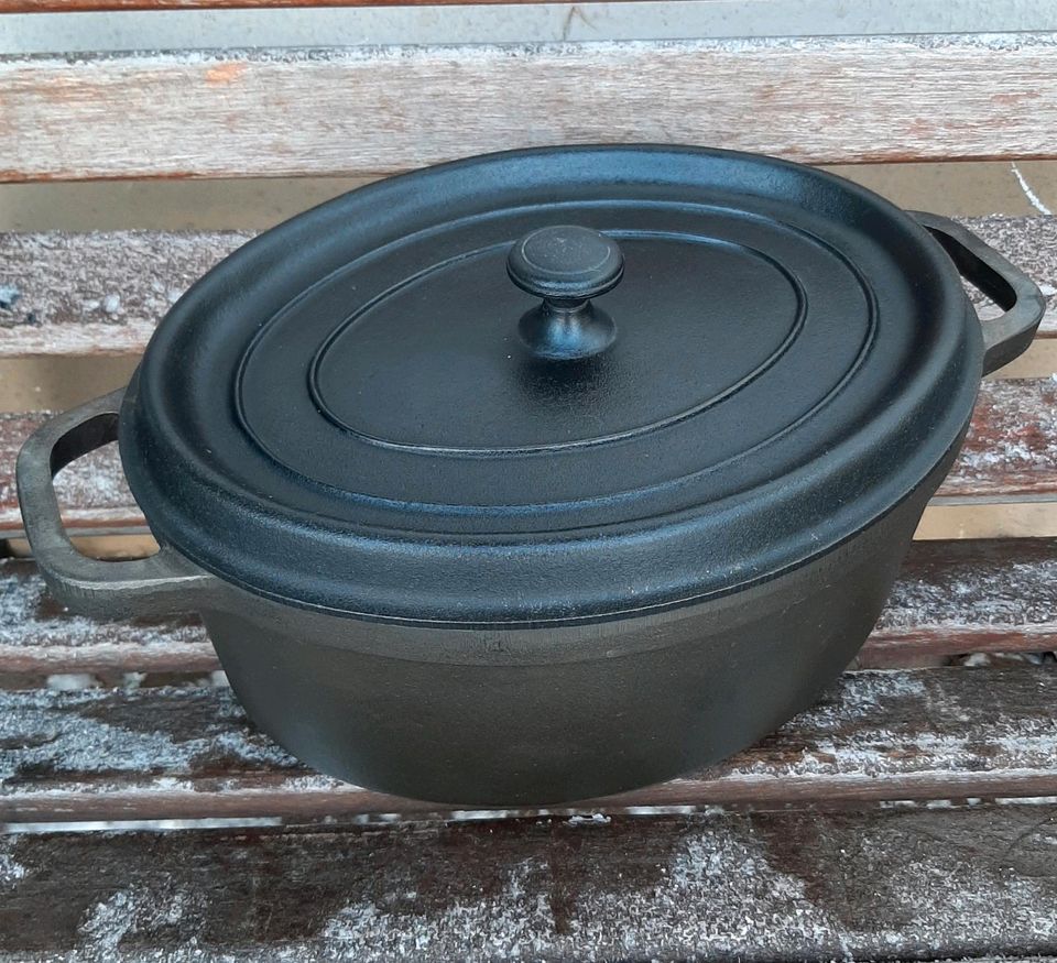 STAUB La Cocotte Bräter Schmortopf 31cm 5,5L ROHES GUSSEISEN in  Rheinland-Pfalz - Hochborn