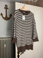 Zara Oversize Pullover Streifen braun weiß M Neu Blogger Strick Wandsbek - Hamburg Rahlstedt Vorschau