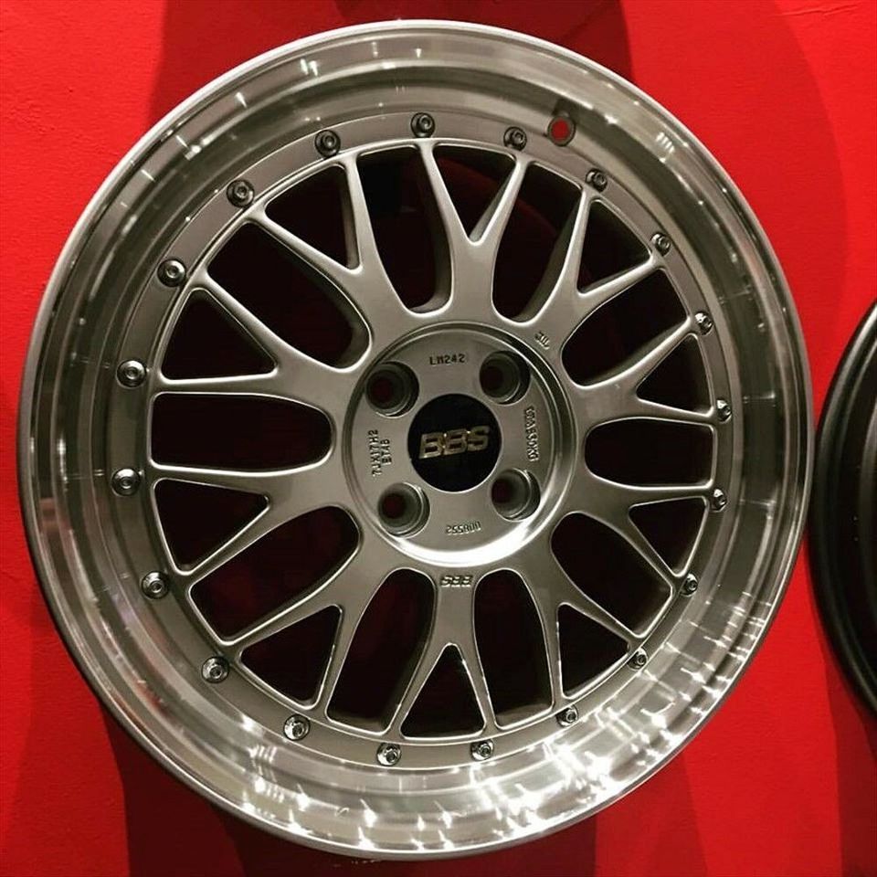 Original BBS LM 242 7x17 ET48 4x100 VW Golf GTI Rallye G60 in Neubrandenburg