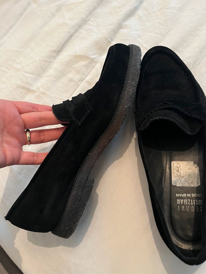 Stuart Weitzman Loafers Wildleder 38 in Hamburg