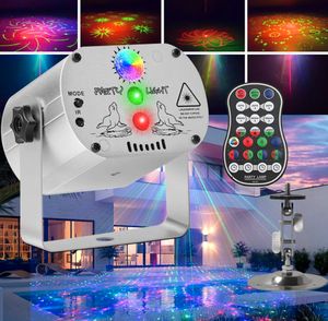 RGB + UV LED 480 Muster Laser Projektor Partylicht Bühnenbeleuchtung Show  USB