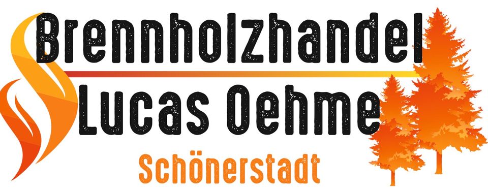 Stammholz, Brennholz, Feuerholz, Kaminholz, Fichte, Nadelholz in Oederan