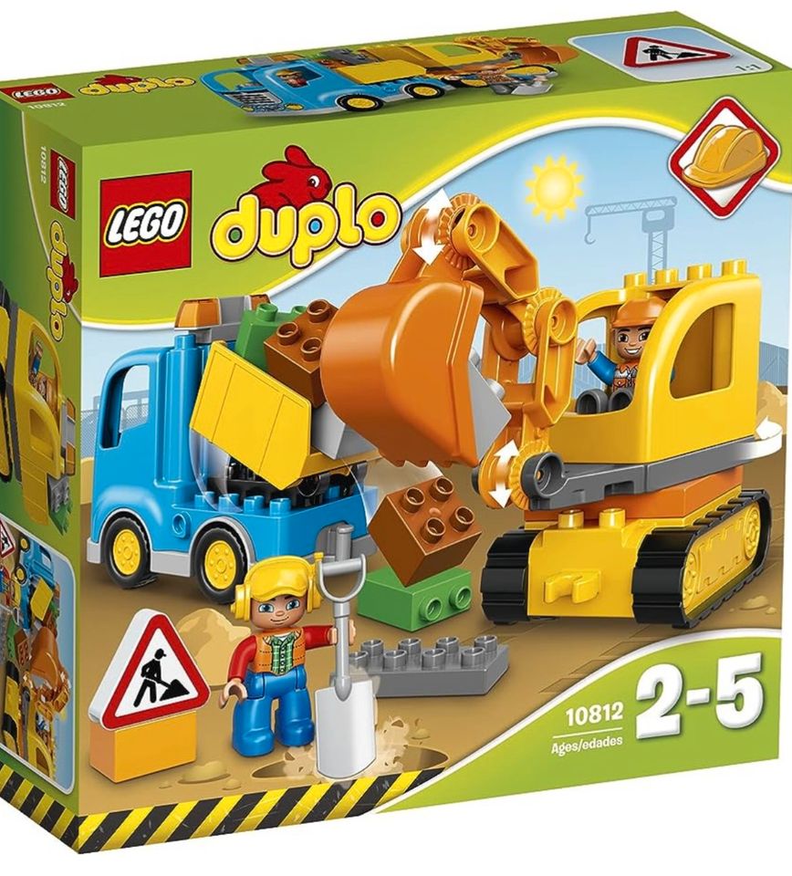 Lego Duplo Baustelle Bagger und Lastwagen in Hamburg