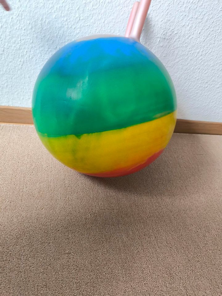 Hüpfball Regenbogenfarben in Markgröningen