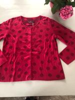 Neu Strickjacke Gr M Heidekönigin rot pink Deerberg Punkte Niedersachsen - Rosengarten Vorschau
