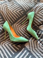 Highheels Buffallo Wildleder 39 Petrol Grün Rheinland-Pfalz - Bad Kreuznach Vorschau