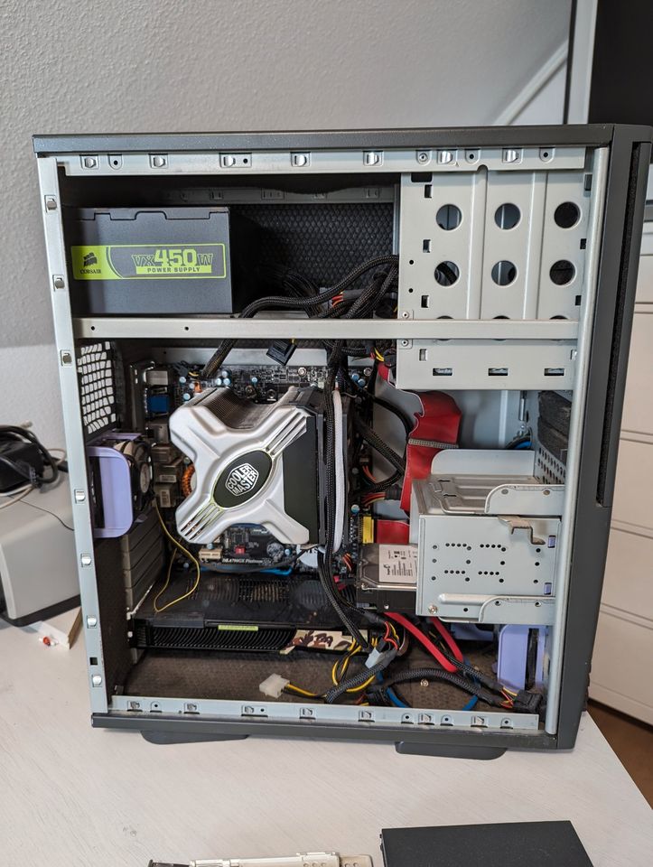 PC (ohne Festplatte), AMD-CPU, 450 W Netzteil, GeForce GTX260 in Groß Twülpstedt