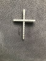 Pierre Lang Swarovski Kreuz Anhänger Silber Bayern - Fuchstal Vorschau