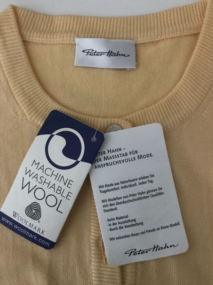 Peter Hahn Twinset, 100% Merino, Gr. 50 - neu mit Etikett ! in Mönchengladbach