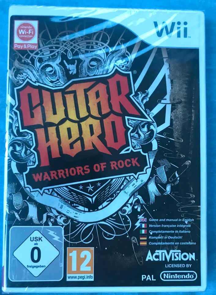 Nintendo Wii - Guitar Hero: Warriors of Rock Spiel -  Neu in Centrum