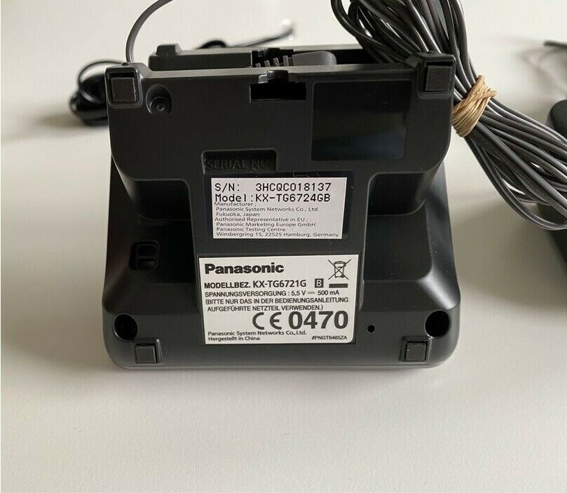 Panasonic 3 Mobiltelefone KX-TG6721G mit Anrufbeantworter in Bremen