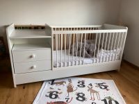 Babybett / Kinderbett mit Wickeltisch Bayern - Loitzendorf Vorschau