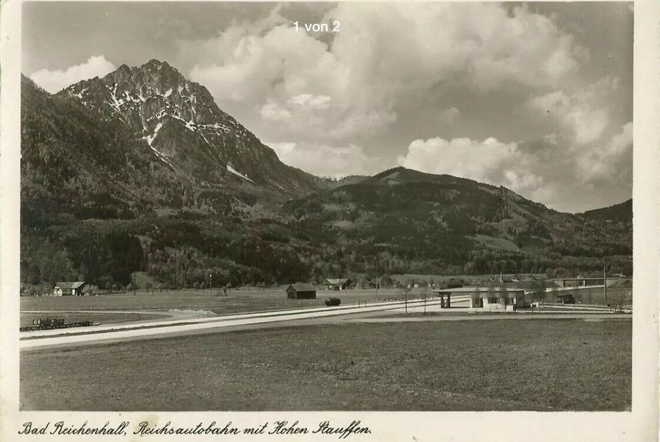 SUCHE ANSICHTSKARTE - Reichsautobahn Bad Reichenhall in Frankfurt am Main