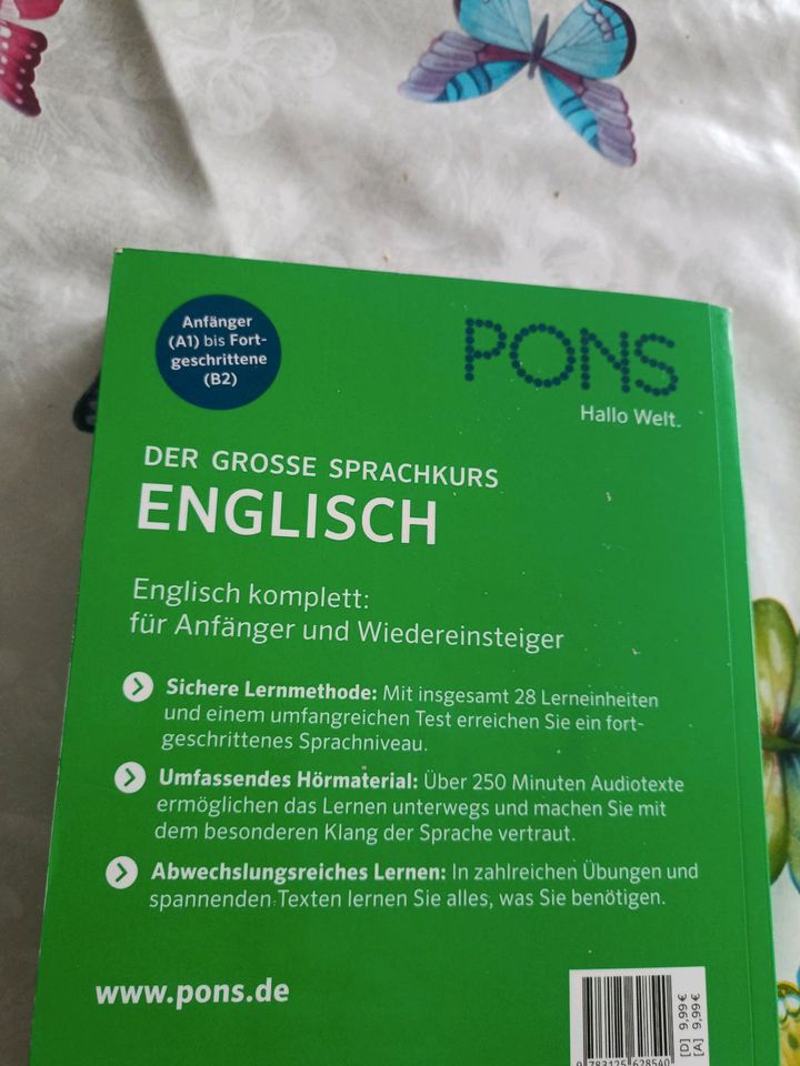 Englisch Sprachkurs A1 bis B2 fast neu in Schwäbisch Hall