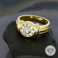 M*196231 Wert 3.400,- Brillant 0,5 ct Ring 750 Gold 18 Karat XXYY Essen - Karnap Vorschau