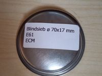 Blindsieb Rückspülen Tassenfilter 7gr Espressomaschine E61 ECM Baden-Württemberg - Bruchsal Vorschau