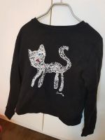 Neuw karl lagerfeld Pulli pullover sweatshirt schwarz katze perle München - Au-Haidhausen Vorschau