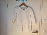COS Sweatshirt 3/4 Arm mit eingenähter Bluse, Weiß, Baumwolle, 36 Bayern - Kolbermoor Vorschau