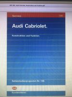 AUDI Cabriolet B4 Reparaturleitfaden - auf USB-Stick Bremen - Schwachhausen Vorschau